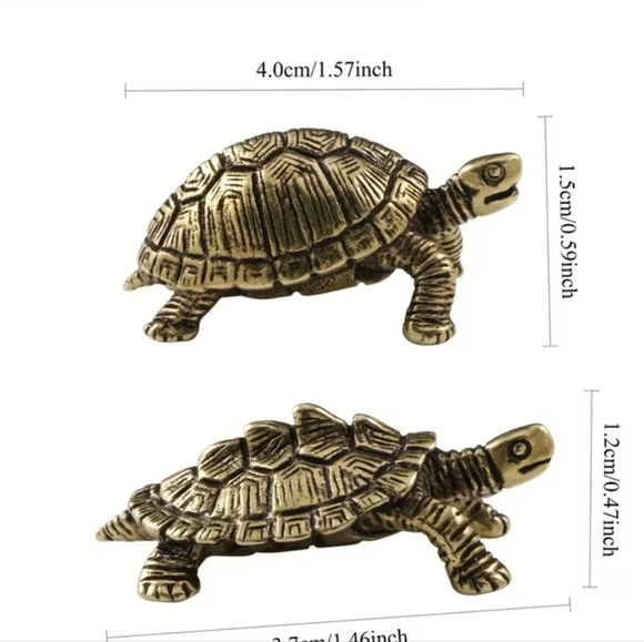 Solid Copper Turtle - Picture 4 of 4